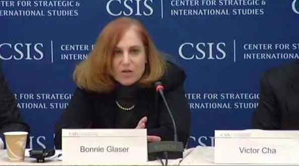 Bà Bonnie Glaser, cố vấn cao cấp của Trung tâm Nghiên cứu chiến lược và quốc tế Mỹ (CSIS).