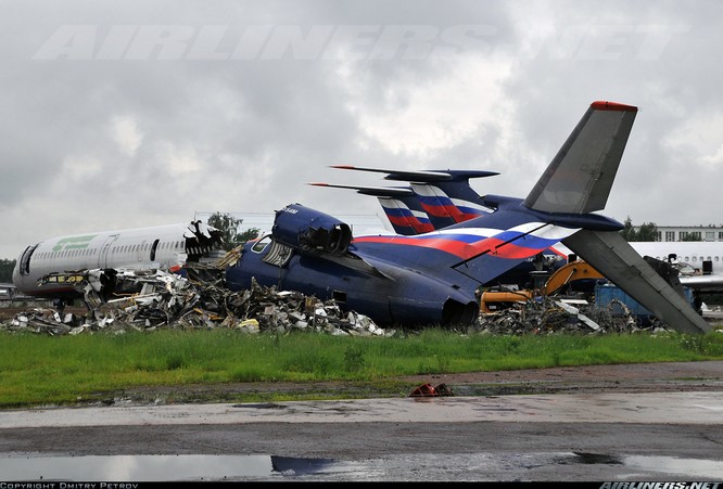 Tai nạn liên quan đến máy bay Tu-154 cũng đã từng xảy ra.