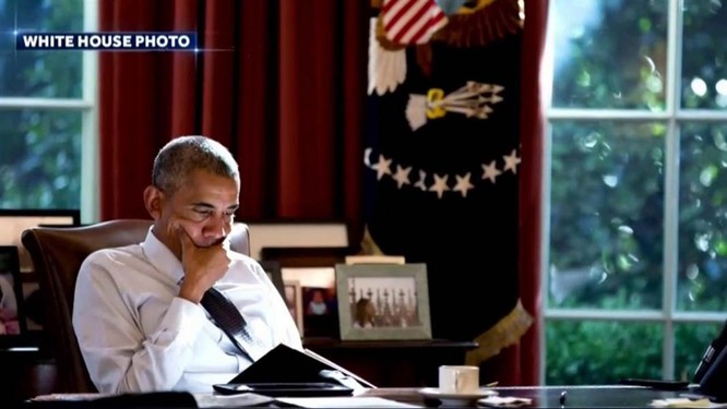 Ông Obama ở Nhà Trắng (ảnh tư liệu)