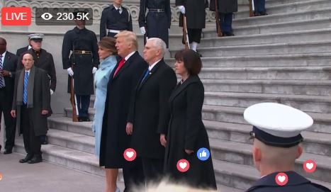 Toàn cảnh lễ tuyên thệ nhậm chức của Tổng thống Mỹ Donald Trump - VIDEO, ẢNH ảnh 111