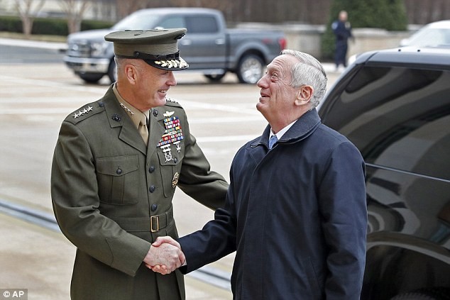 Tướng Mattis đến Lầu Năm Góc trên cương vị Bộ trưởng quốc phòng Mỹ - Ảnh ảnh 1