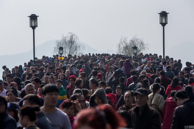 Chùm ảnh hàng triệu người Trung Quốc đi chơi xuân ngày tết Nguyên Đán ảnh 5