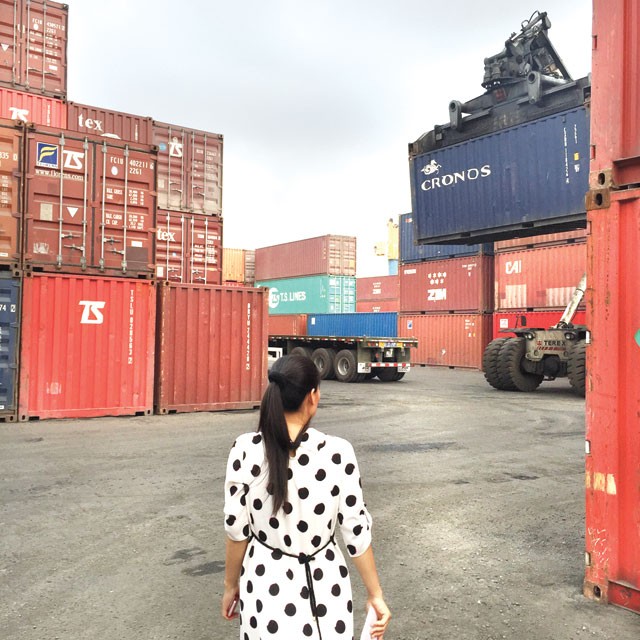 Cảng Hải Nam, nơi có container hàng của chị Thoa