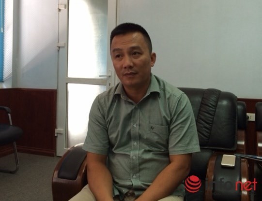 Ông Hoàng Ngọc, Giám đốc Công ty CP Đầu tư và Xây dựng 573 