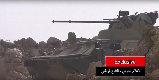 Xe bọc thép BTR-82A của Nga đến Syria ảnh 2