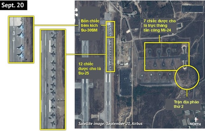 Mạng Nga công khai thông tin số tiêm kích Su-30SM tại Syria ảnh 1