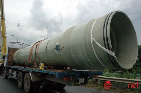Cận cảnh đoạn vỡ đường ống dẫn nước sạch Sông Đà lần thứ 15 ảnh 6