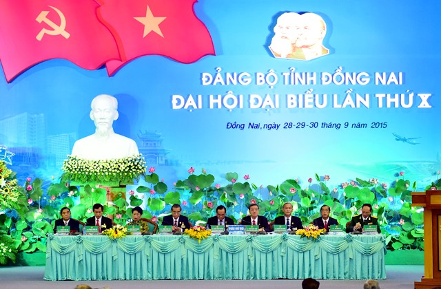 Thủ tướng Nguyễn Tấn Dũng dự Đại hội Đảng bộ tỉnh Đồng Nai ảnh 1