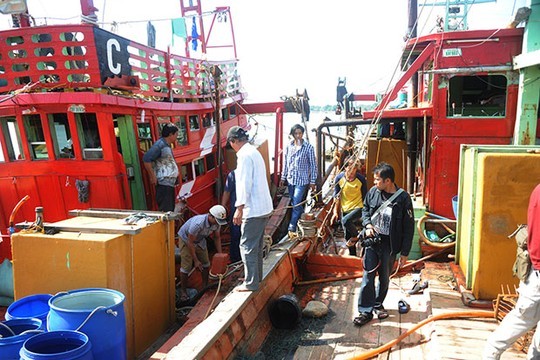 Thái Lan bắt giữ 2 tàu cá Việt Nam ảnh 1