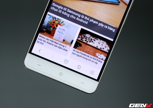 Cận cảnh OnePlus X vàng hồng đẹp như tranh vẽ đầu tiên trên thế giới ảnh 12