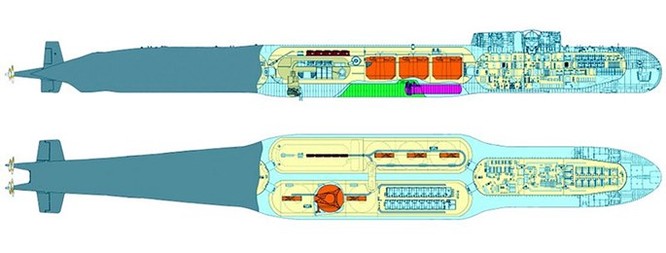 Rò rỉ hình ảnh 2 loại tàu ngầm hạt nhân mới nhất của Nga ảnh 2