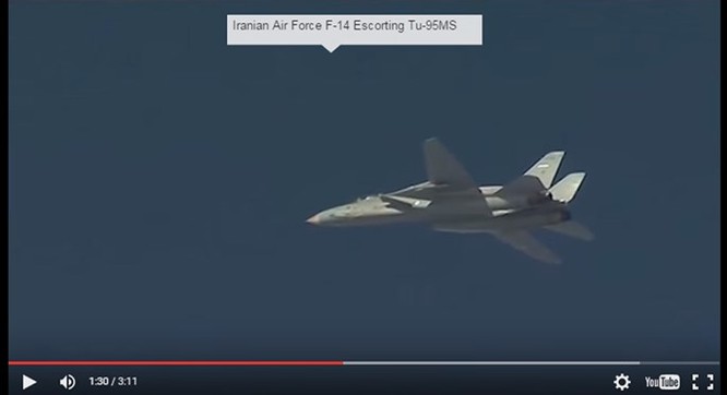 Máy bay Nga được máy bay Iran hộ tống, phóng tên lửa từ không phận Iran đánh IS ảnh 1