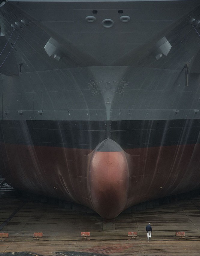 Video quá trình chế tạo siêu tàu sân bay lớp Gerald R. Ford ảnh 3