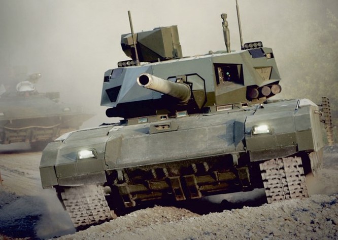 Clip độc về siêu tăng Armata của Nga điều khiển bằng màn hình cảm ứng ảnh 3