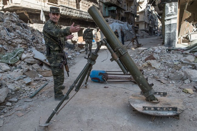 Cuộc sống trong làn đạn ở Aleppo ảnh 9