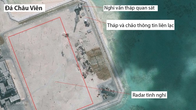 Trung Quốc xây loạt trạm radar trên các đảo phi pháp ở Trường Sa ảnh 3