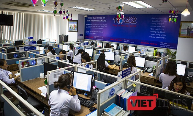 Trung tâm tiếp nhận và xử lý thông tin dịch vụ công 1022 của Đà Nẵng