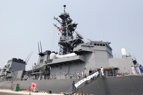Hải quân Việt Nam đón 2 tàu hộ vệ Hải quân Nhật Bản tại Cảng Cam Ranh ảnh 3