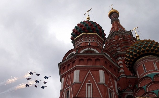 Video 360 độ diễn tập diễu binh Ngày Chiến thắng ở Nga ảnh 2