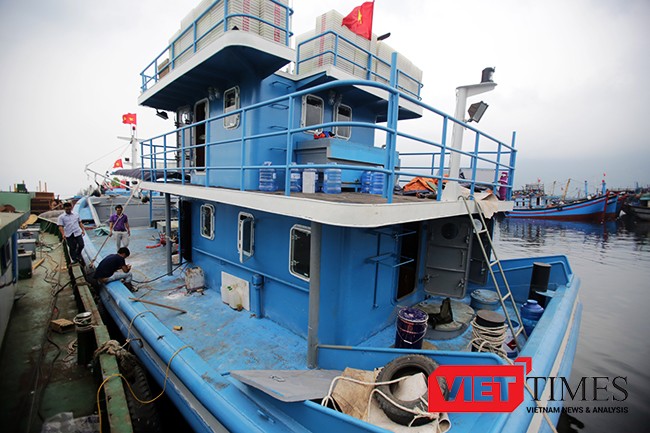 Ngán “mẫu” Nhà nước, ngư dân tự… đóng tàu cá vỏ thép ảnh 7