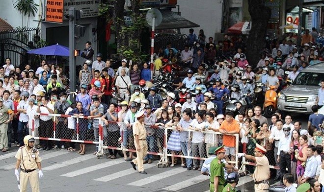 Sài Gòn nồng nhiệt chào đón Tổng thống Obama ảnh 10