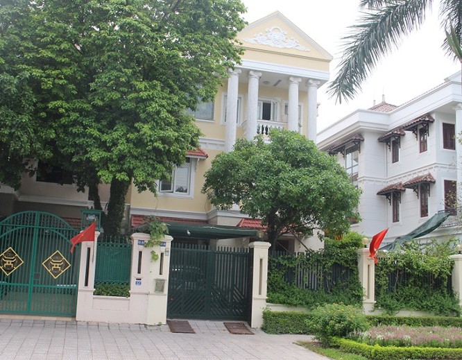 Căn Biệt thự tại khu đô thị Ciputra, Tây Hồ - Hà Nội của gia đình ông Trịnh Xuân Thanh