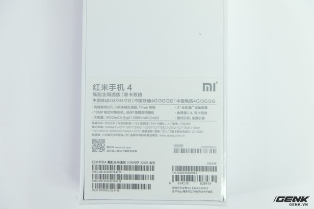 Hình ảnh Xiaomi Redmi 4 đầu tiên tại Việt Nam: Nâng cấp mạnh và giá rẻ giật mình ảnh 4