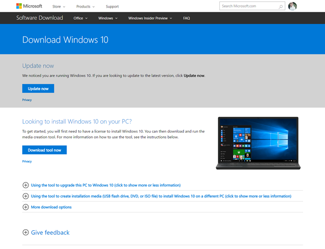 Những cách giúp bạn sở hữu gói cài đặt Windows 10 Creators Update “chính chủ” ảnh 5