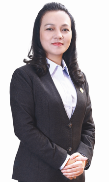 Bà Nguyễn Đức Thạch Diễm - tân Tổng giám đốc Sacombank