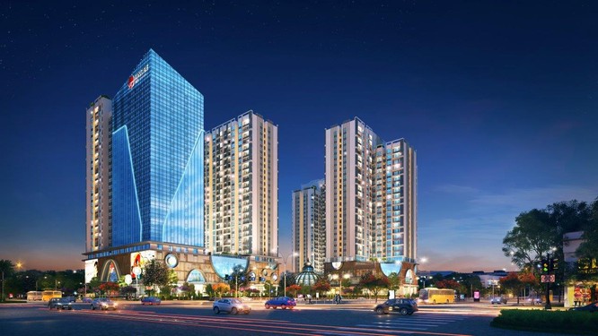 Dự án Hinode City tại 201 Minh Khai, Hà Nội (Nguồn: Vietracimex)