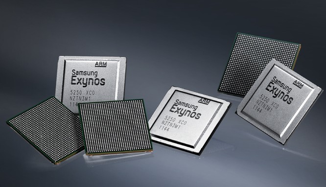 Hình ảnh chipset Exynos của Samsung. Nguồn: anandtech