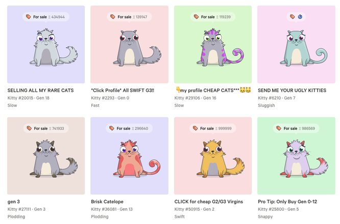 Crypto Kitties – game nuôi mèo ảo, kiếm tiền thật đang rất "hot" trên toàn thế giới ảnh 2