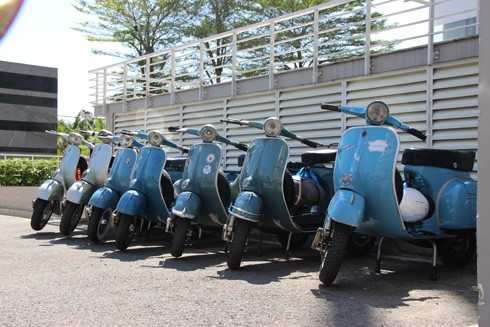 Hàng trăm xe máy cổ hội tụ tại Sài Gòn ảnh 8
