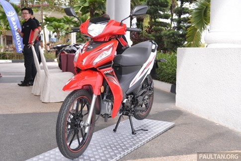Hãng xe Malaysia ra mắt xe số giá rẻ cạnh tranh Honda Wave Alpha ảnh 1