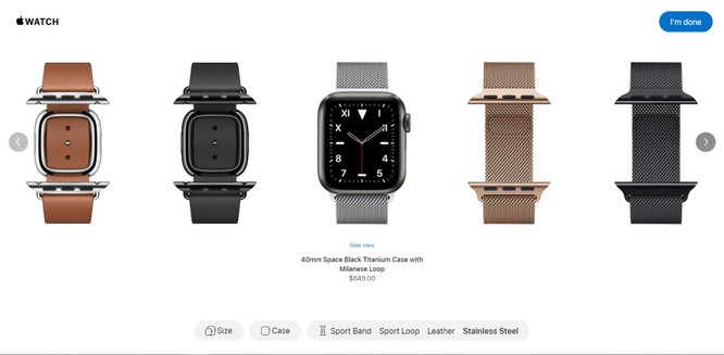 Watch Studio dành cho đồng hồ thông minh Apple thế hệ 5 là tính năng gì? ảnh 1