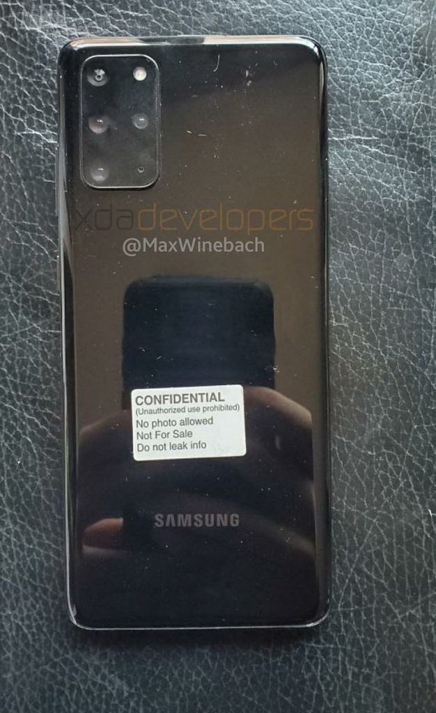 Hé lộ hình ảnh thực tế đầu tiên của chiếc Samsung Galaxy S20+ ảnh 2