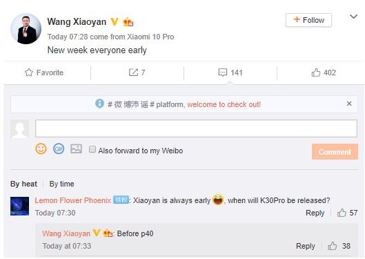 Redmi K30 Pro sẽ được ra mắt trong tháng này ? ảnh 1