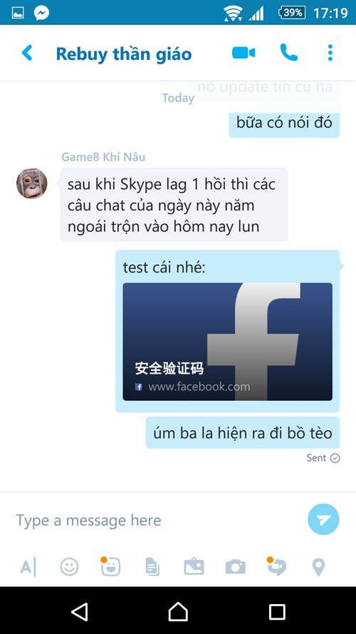 Skype bản mobile tại Việt Nam hiển thị tiếng Trung Quốc? ảnh 4