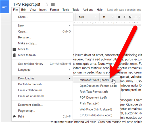 Mách bạn cách chuyển tập tin .PDF thành Google Docs ảnh 3