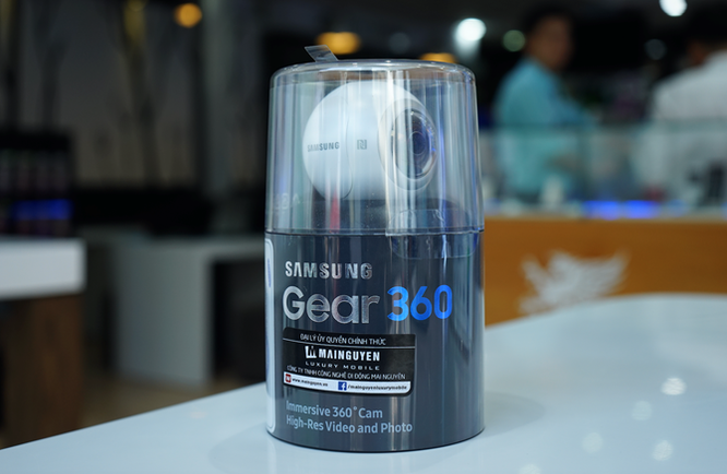 Cận cảnh Samsung camera Gear 360 giá 7 triệu đồng ảnh 16