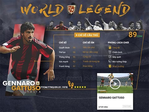 Điểm mặt 10 danh thủ huyền thoại vừa xuất hiện trong FIFA Online 3 ảnh 4