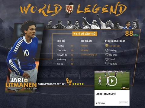 Điểm mặt 10 danh thủ huyền thoại vừa xuất hiện trong FIFA Online 3 ảnh 6
