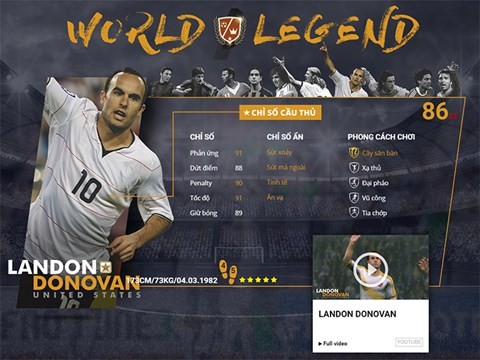 Điểm mặt 10 danh thủ huyền thoại vừa xuất hiện trong FIFA Online 3 ảnh 9