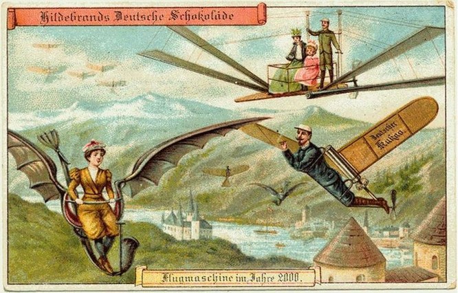 Futuristic Postcards