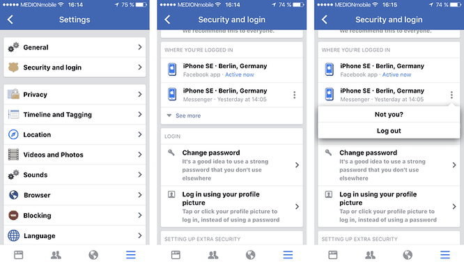 Làm thế nào để đăng xuất khỏi Facebook Messenger nhanh chóng? ảnh 3