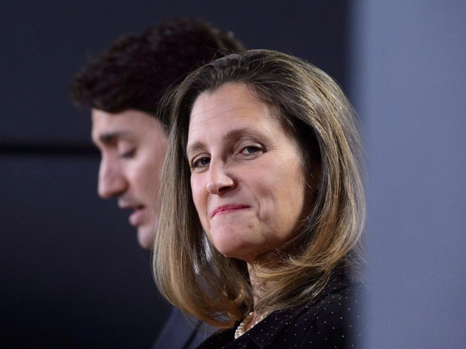 Bộ trưởng các tổ chức dân chủ của Canada Karina Gould. Ảnh: National Post