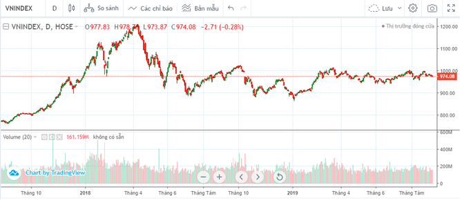 VN-Index liệu còn cơ hội chinh phục mốc 1.000 điểm trong năm 2019? ảnh 1