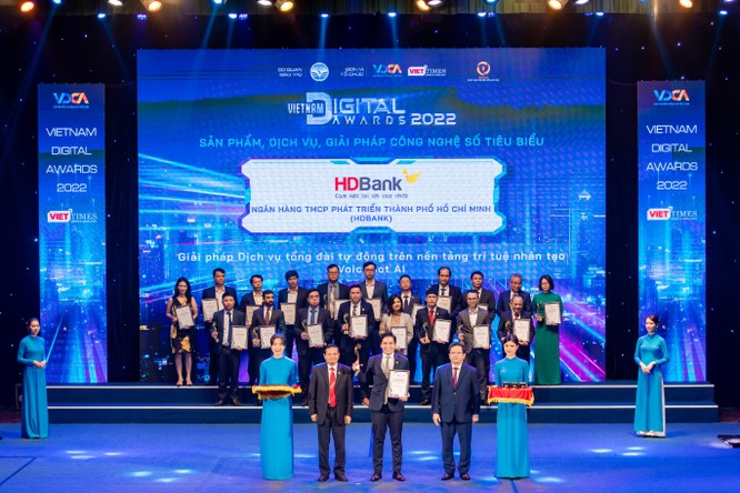 HDBank đạt giải thưởng Vietnam Digital Awards 2022 ảnh 1