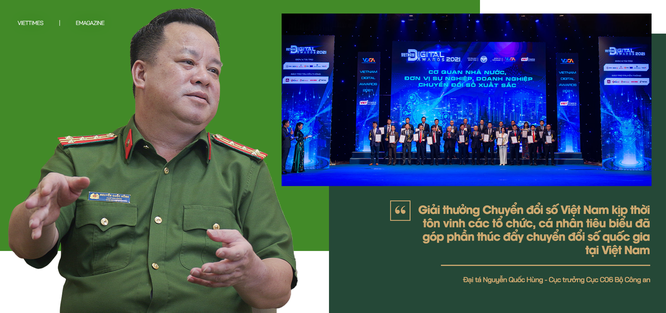 Đơn vị đầu tiên của lực lượng Công an được vinh danh tại Vietnam Digital Awards ảnh 1