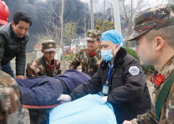 Nổ kinh hoàng nhà máy thuốc trừ sâu ở Trung Quốc: gần 800 người thương vong ảnh 5